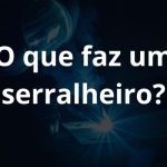 banner com uma escrita o que faz um serralheiro